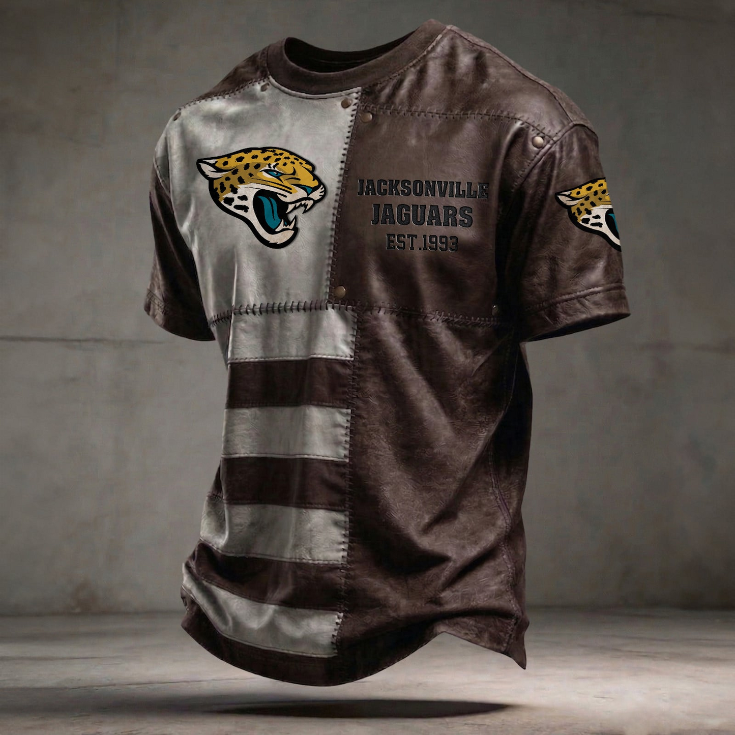 JAC x NFL T-Shirt 0404 DatND DVT Brown