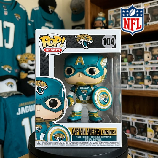 JAX x NFL CAPTAIN AMERICA FUNKOS DATND TANTD 010426