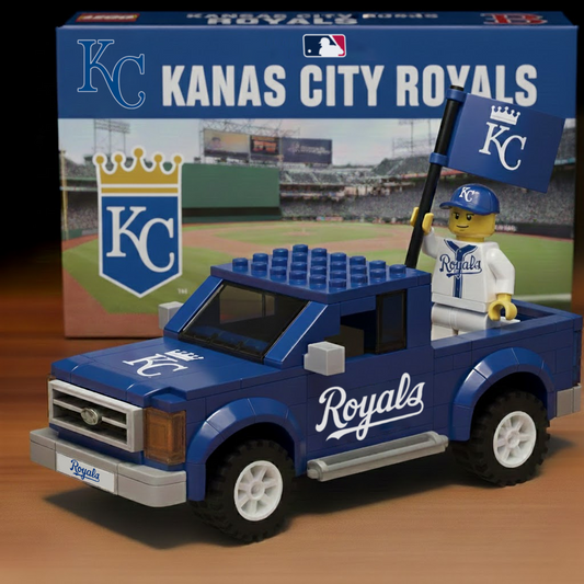 KC x MLB Building Blocks Truck Toy Set DatND DVT