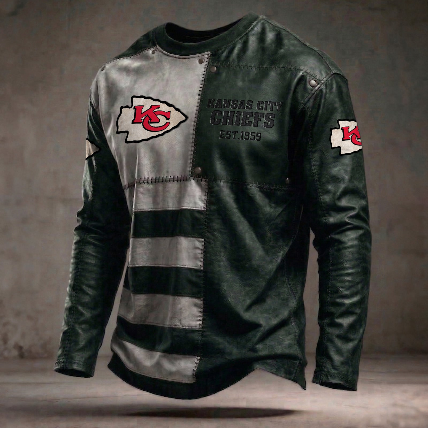 KC x NFL Long Sleeved Shirt 2304 DatND DVT Army