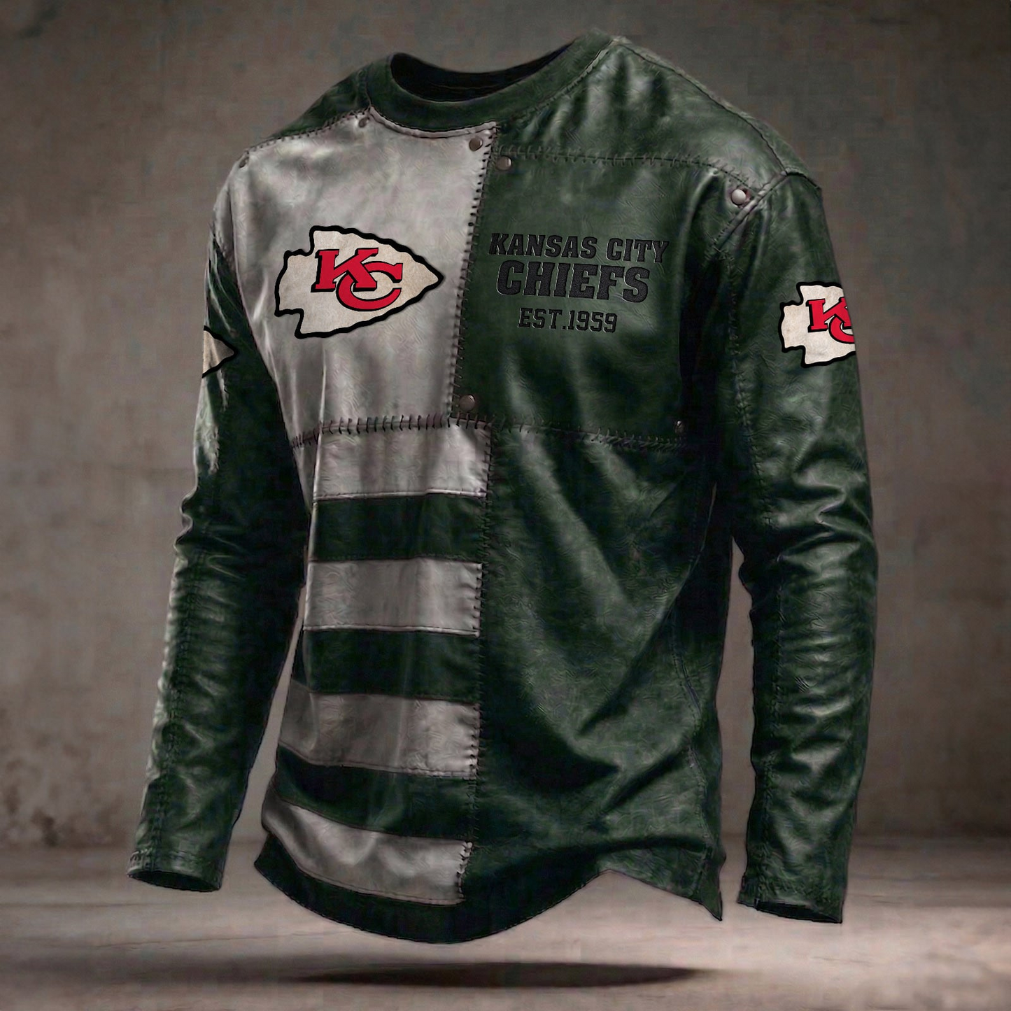 KC x NFL Long Sleeved Shirt 2304 DatND DVT Army