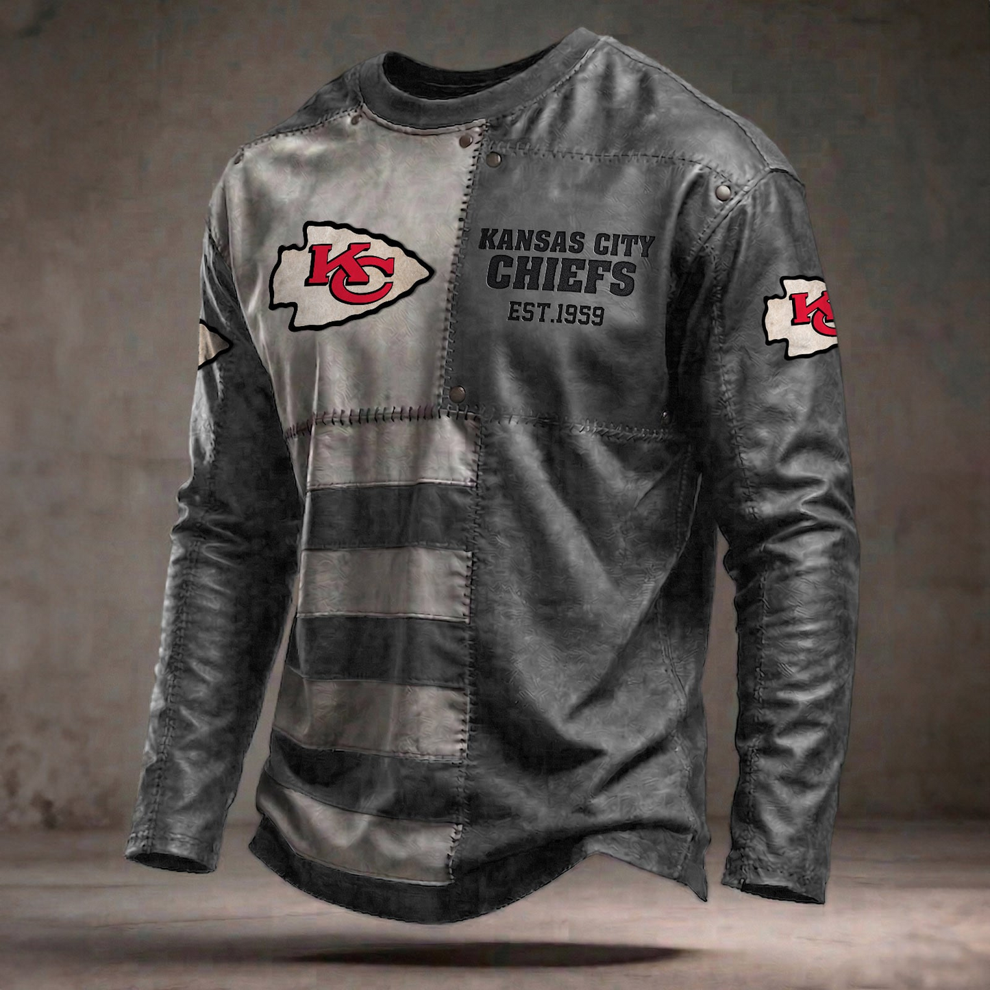 KC x NFL Long Sleeved Shirt 2304 DatND DVT Army