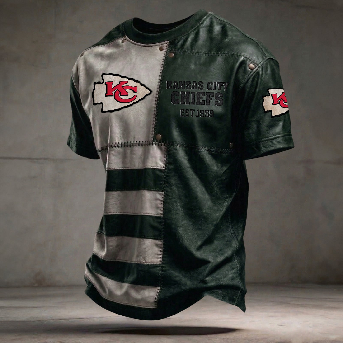 KC x NFL T-Shirt 0404 DatND DVT Army