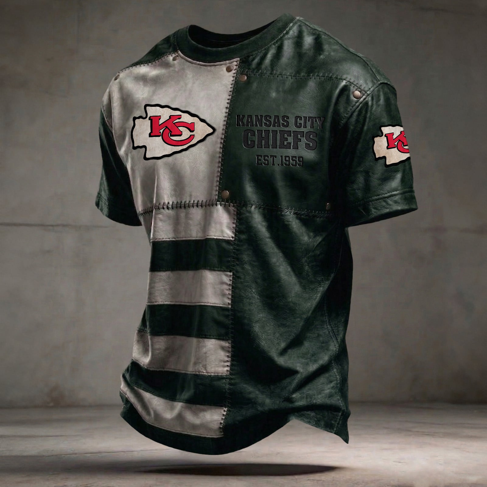 KC x NFL T-Shirt 0404 DatND DVT Army