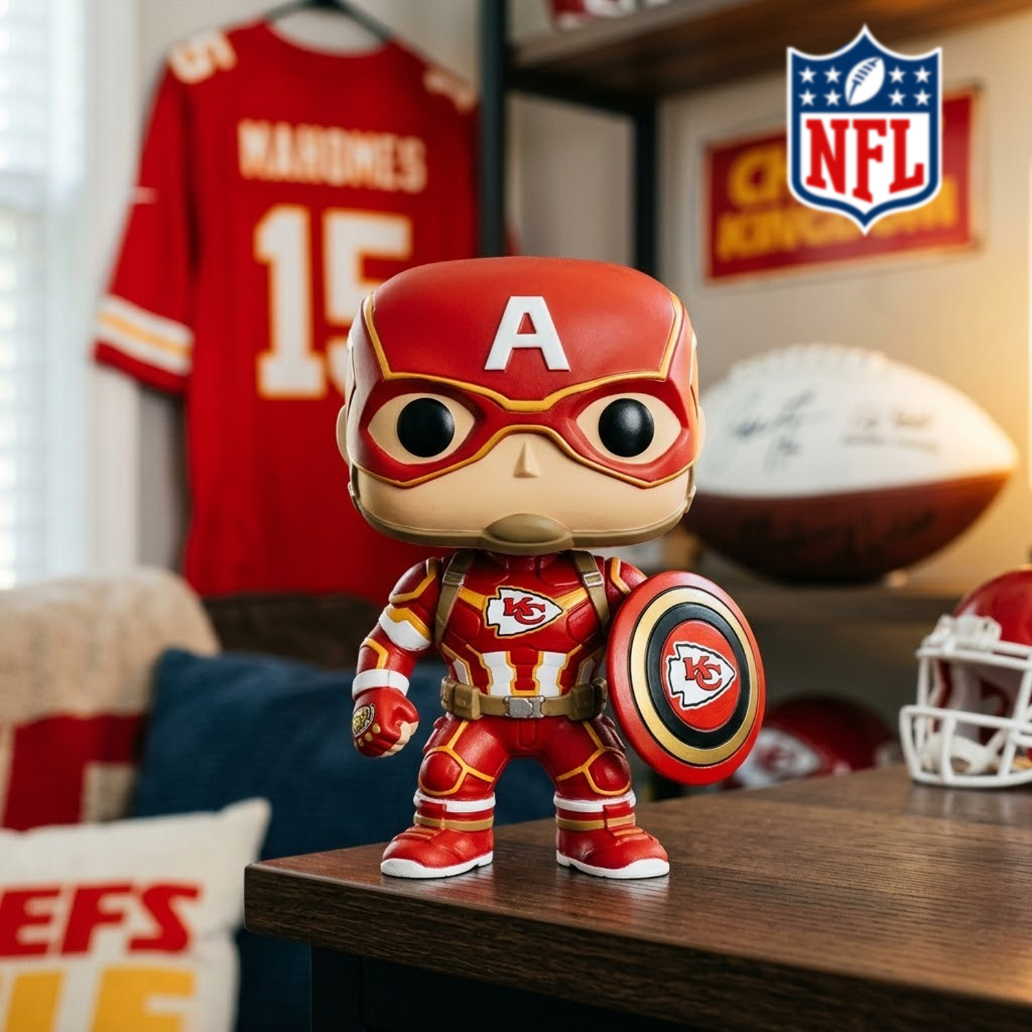 KCC x NFL CAPTAIN AMERICA FUNKOS DATND TANTD 010426