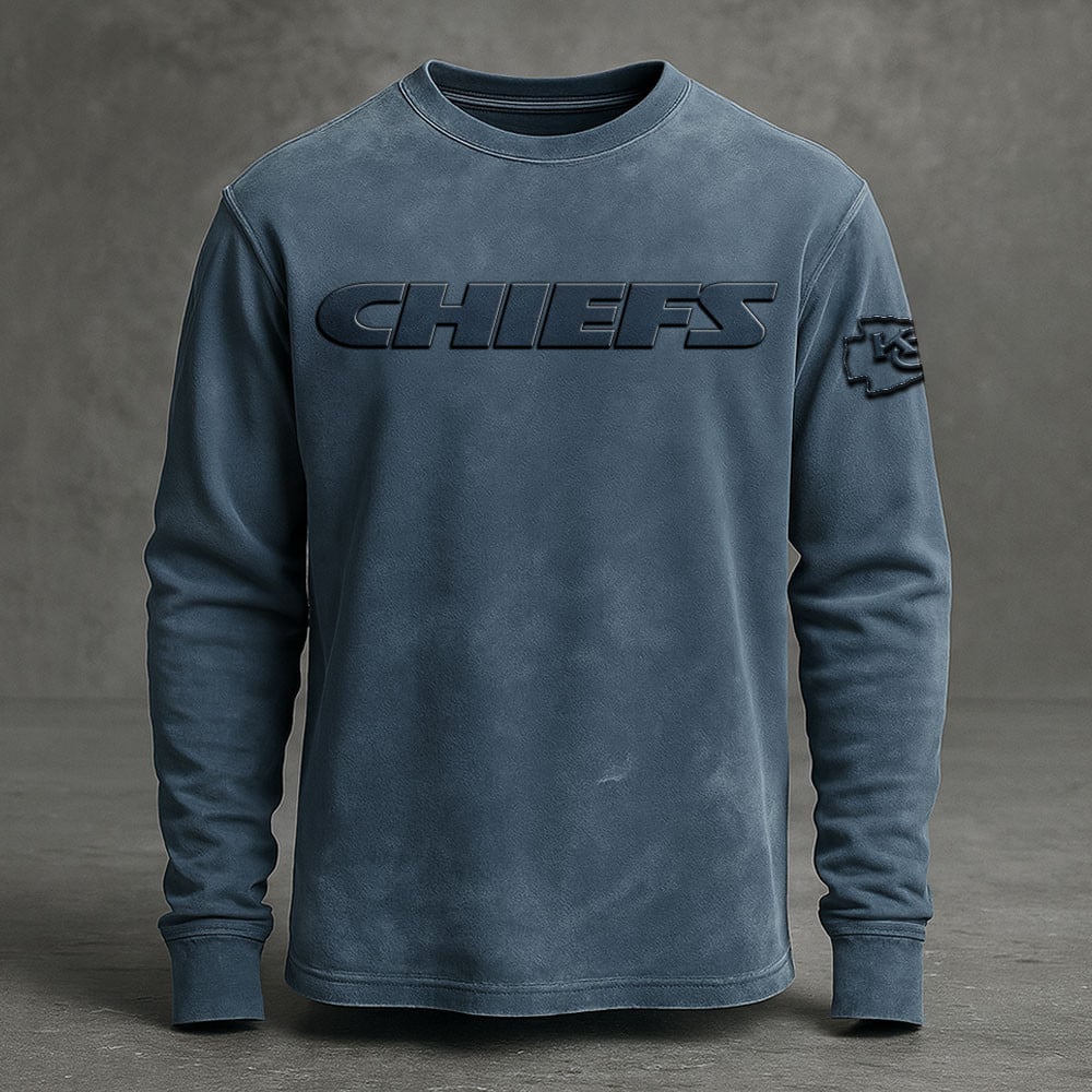 KCC x NFL Embossed SweatShirt DATND TANTD KAN