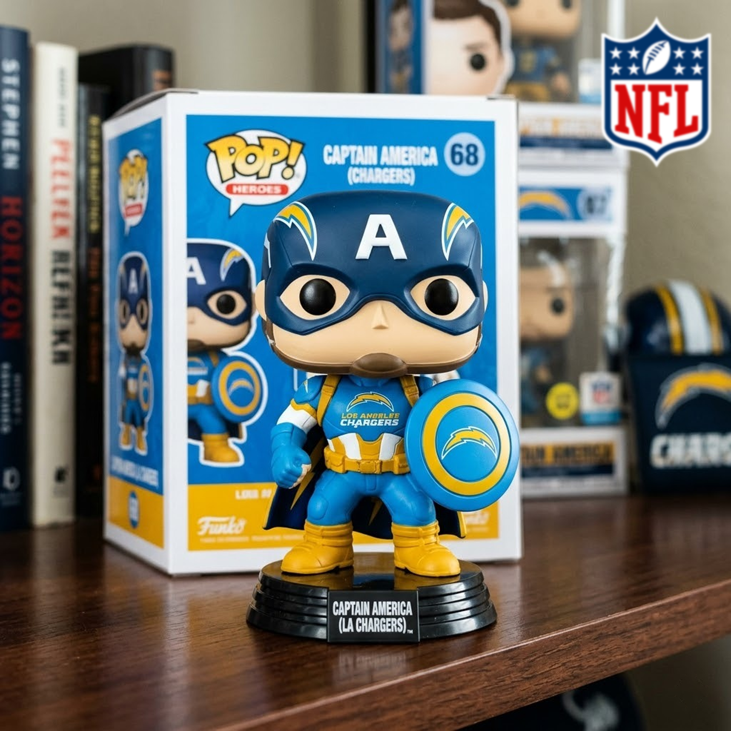 LAC x NFL CAPTAIN AMERICA FUNKOS DATND TANTD 010426
