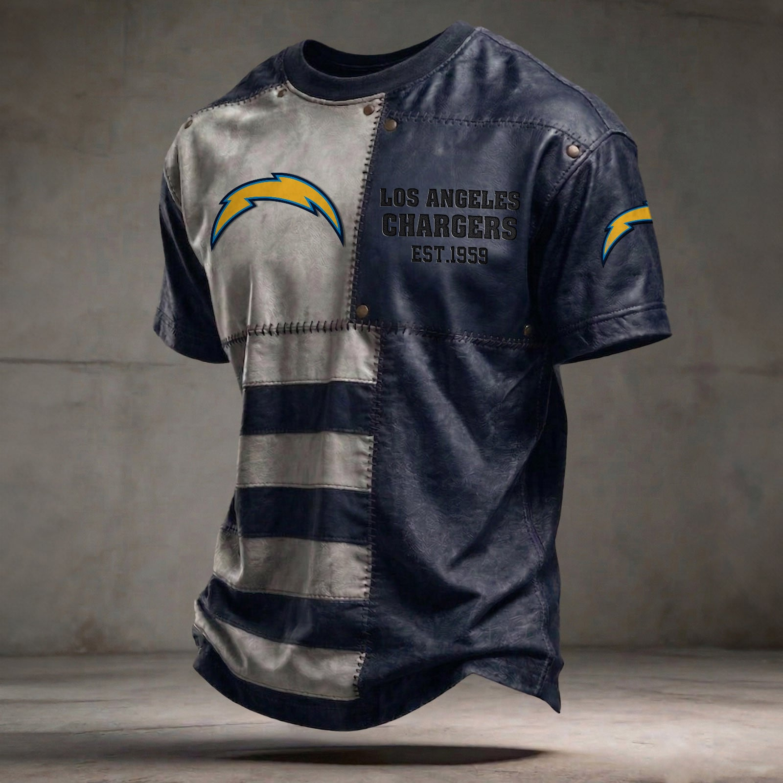 LAC x NFL T-Shirt 0404 DatND DVT Navy