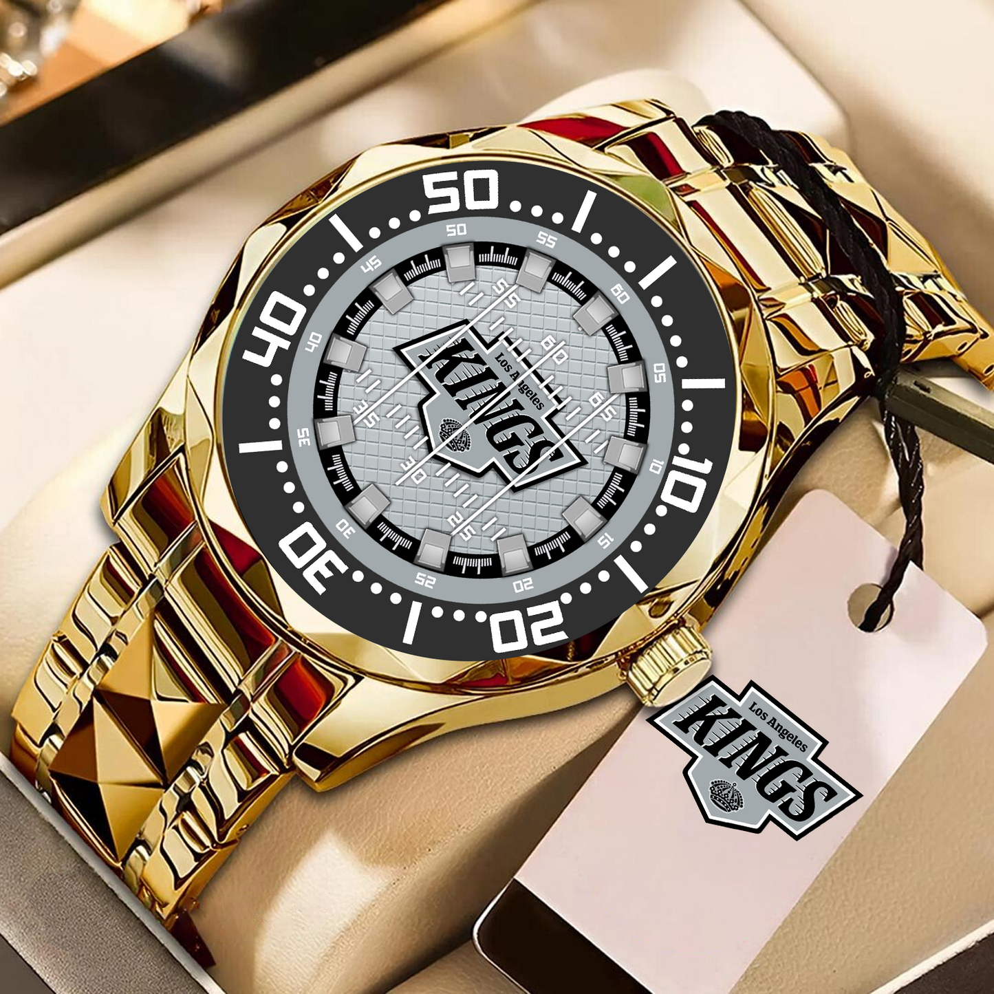 LAK x NHL Camaro Elegant Fashion Design Men Watch DATND TANTD 200426