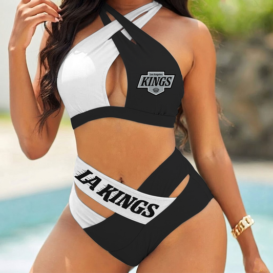 LAK x NHL Women Bikini Set Sporty Bikini Sets DATND TANTD 130426