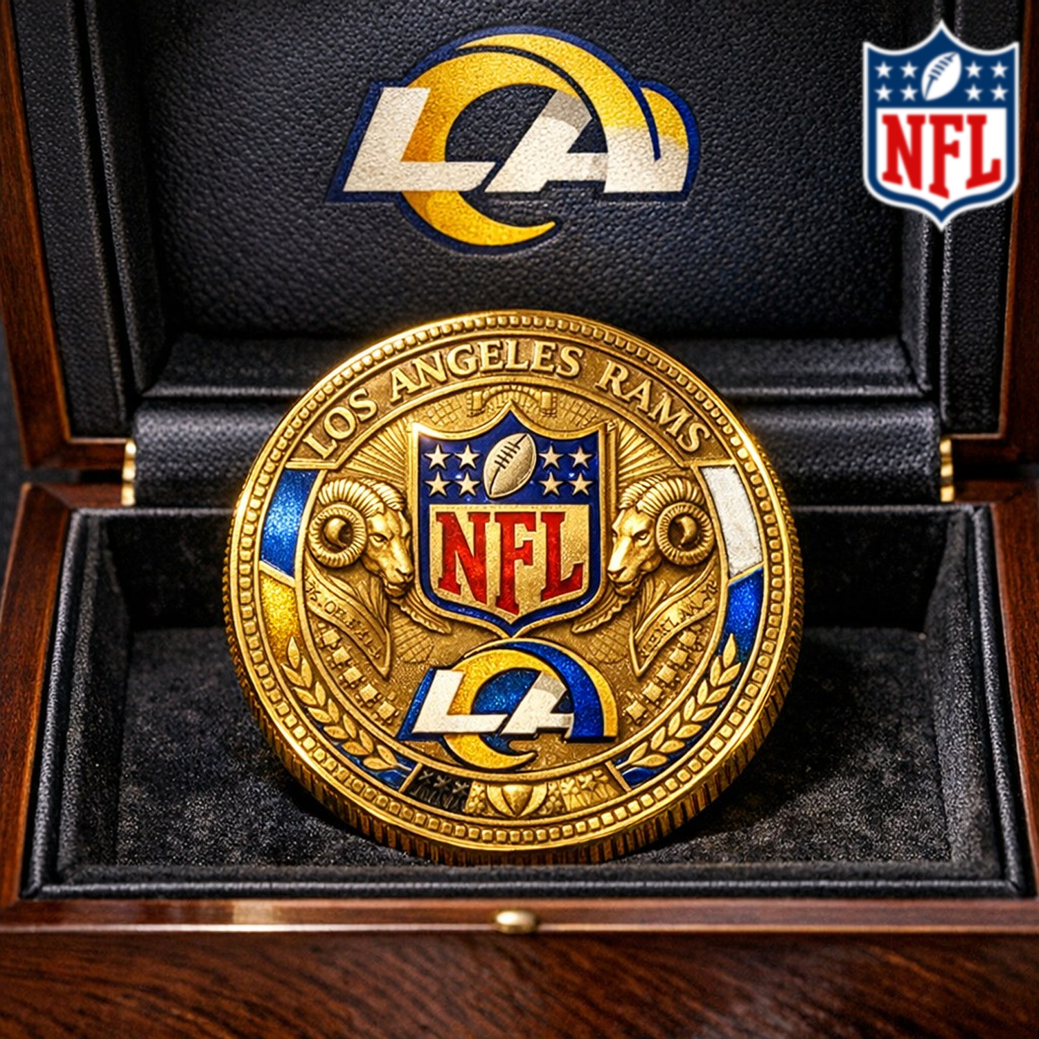 LAR x NFL GOLDEN COINS DATND TANTD 010426