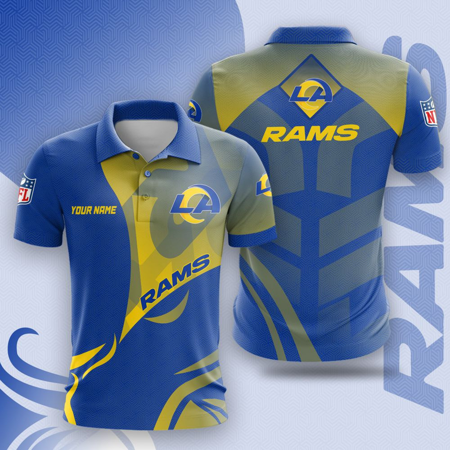 LAR x NFL Premium Aparael 3D Shirt DATND TANTD 040526