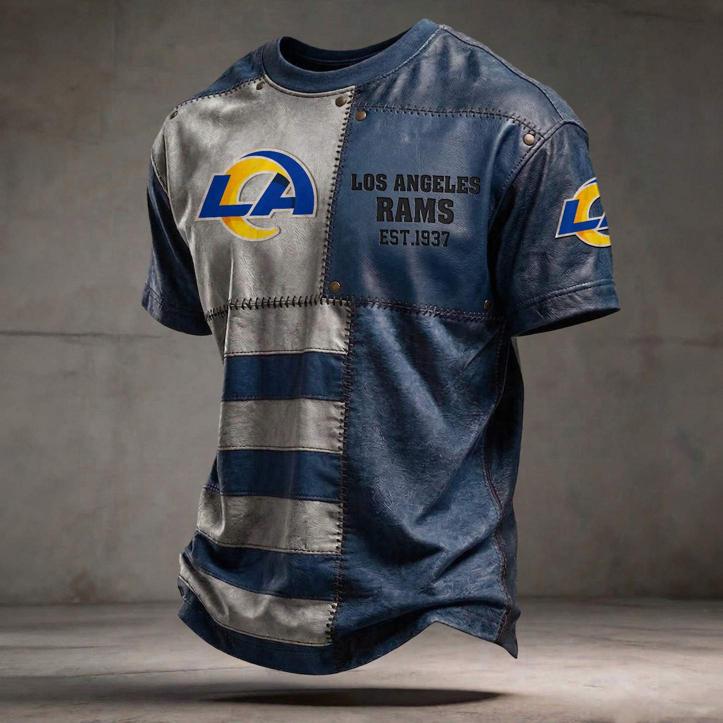 LAR x NFL T-Shirt 0404 DatND DVT Blue