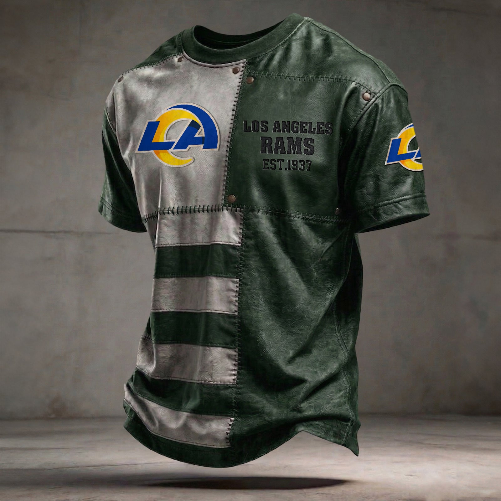 LAR x NFL T-Shirt 0404 DatND DVT Green