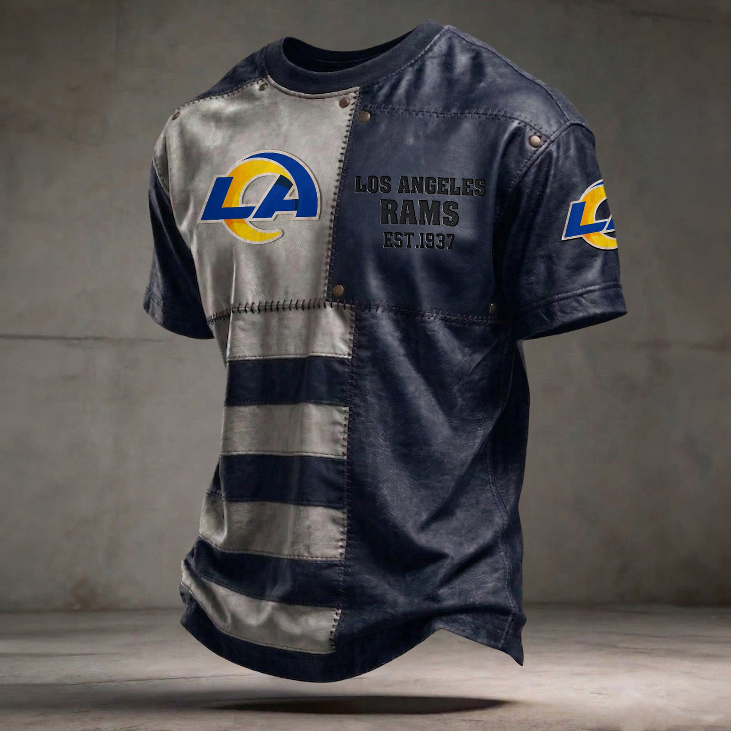 LAR x NFL T-Shirt 0404 DatND DVT Navy