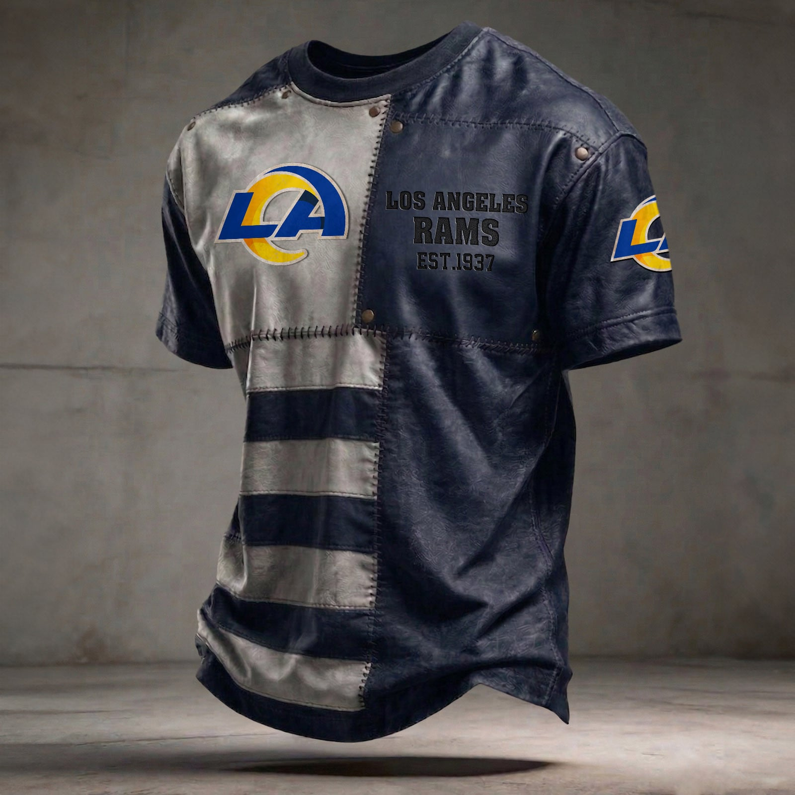 LAR x NFL T-Shirt 0404 DatND DVT Navy