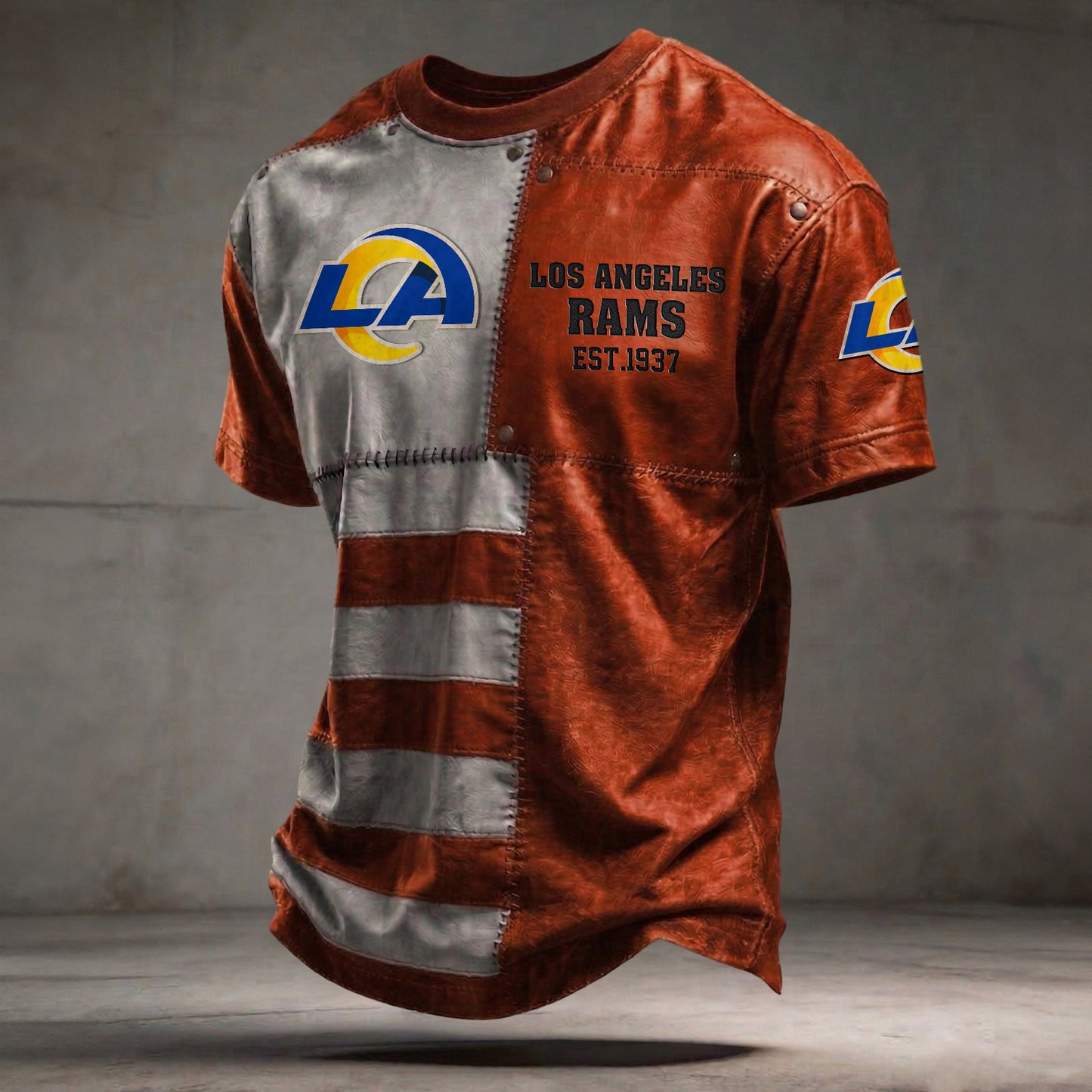 LAR x NFL T-Shirt 0404 DatND DVT Orange
