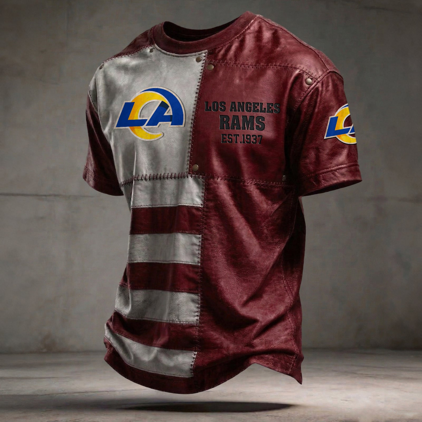 LAR x NFL T-Shirt 0404 DatND DVT Red