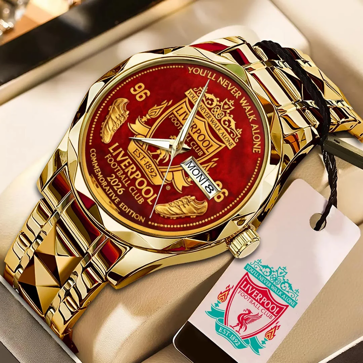 LIV F.C x EPL Alloy Luxury Quartz Watch V2 0203 DatND DVT