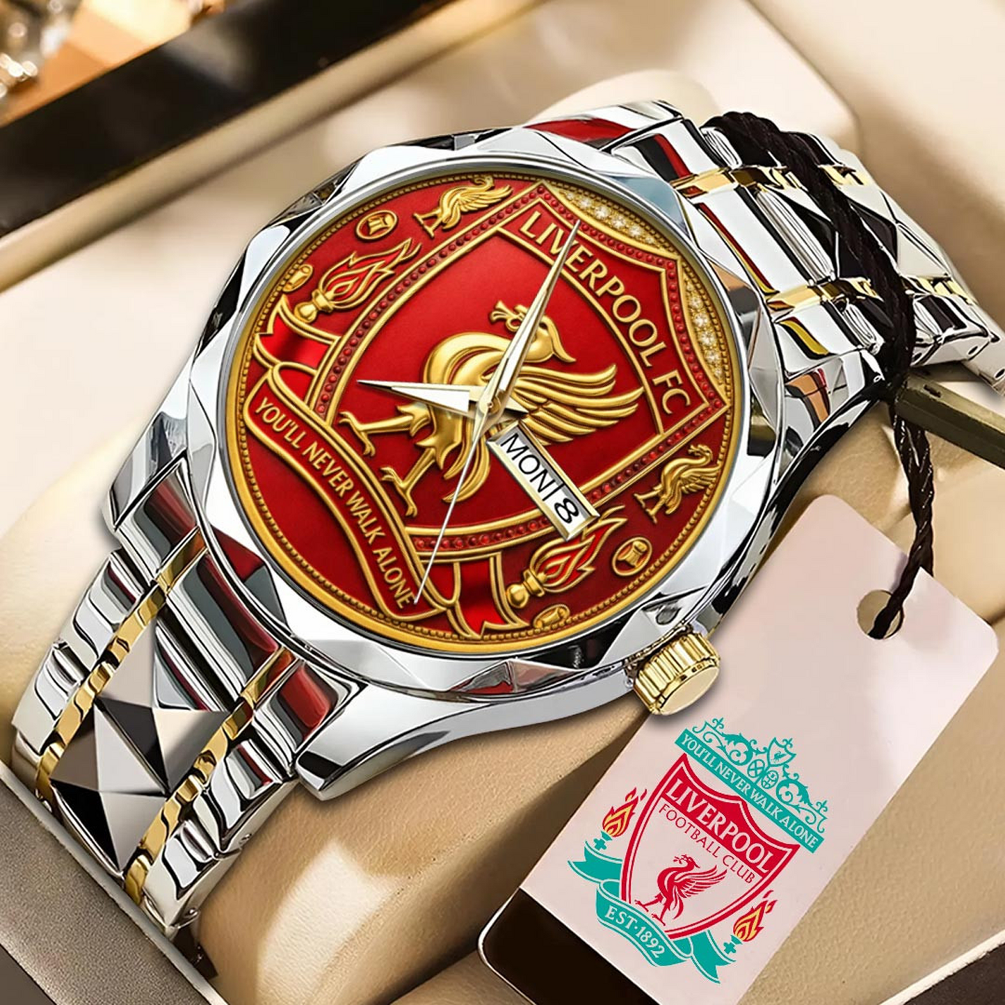 LIV F.C x EPL Alloy Luxury Quartz Watch V3 0203 DatND DVT