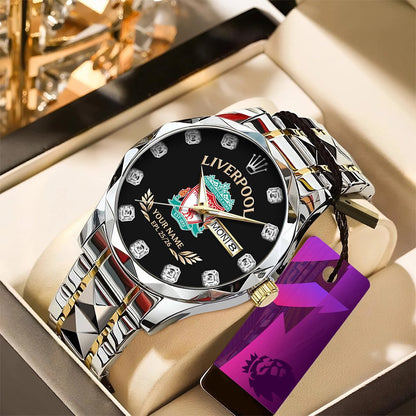 LIV x EPL Alloy Luxury Quartz Watch DatND DVT