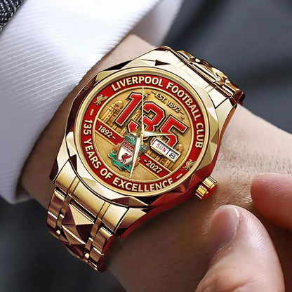 LIV x EPL135th Anniversary Alloy Luxury Quartz Watch DATND TANTD