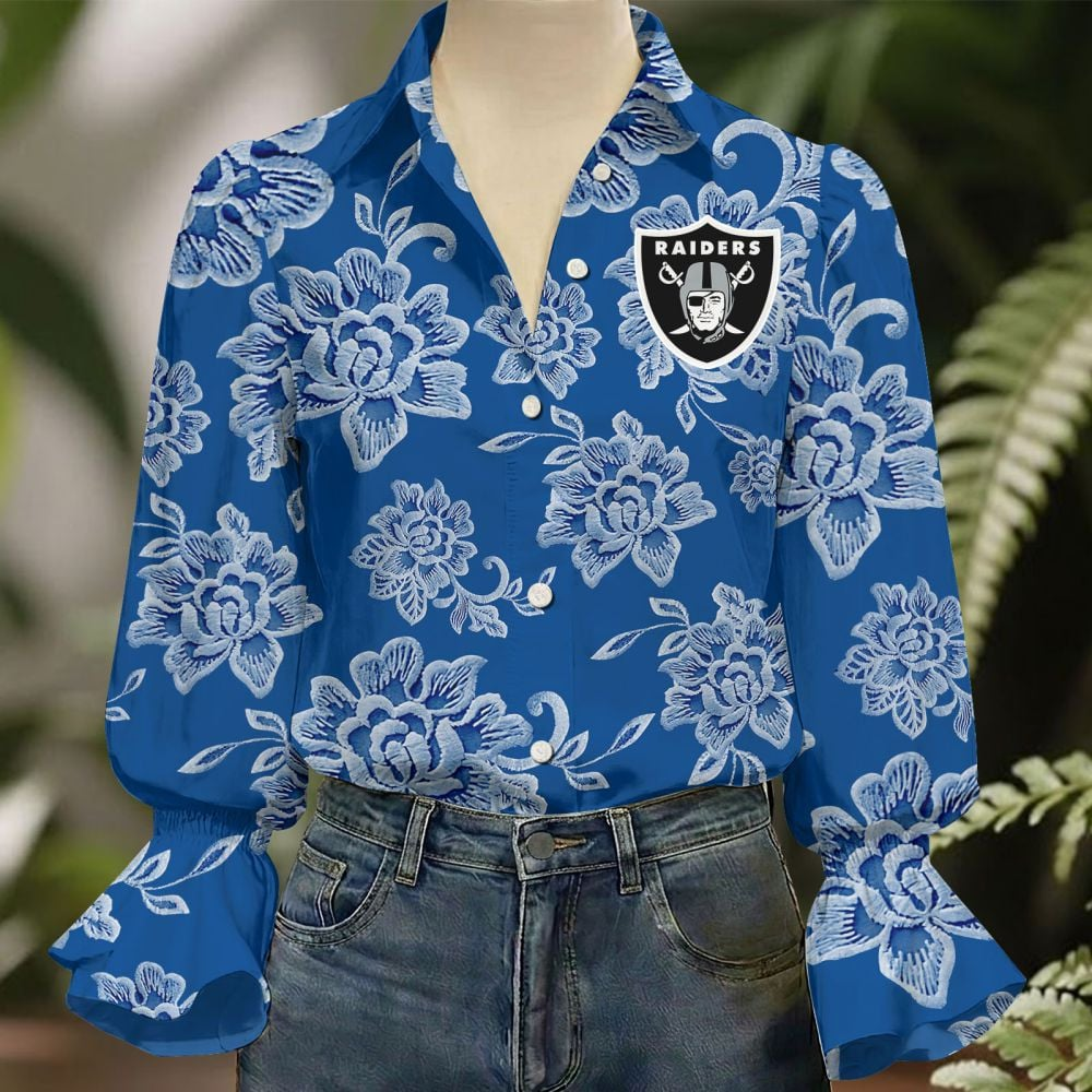 LV x NFL 3D Collared Lace Long Sleeved Shirt 2004 DatND DVT