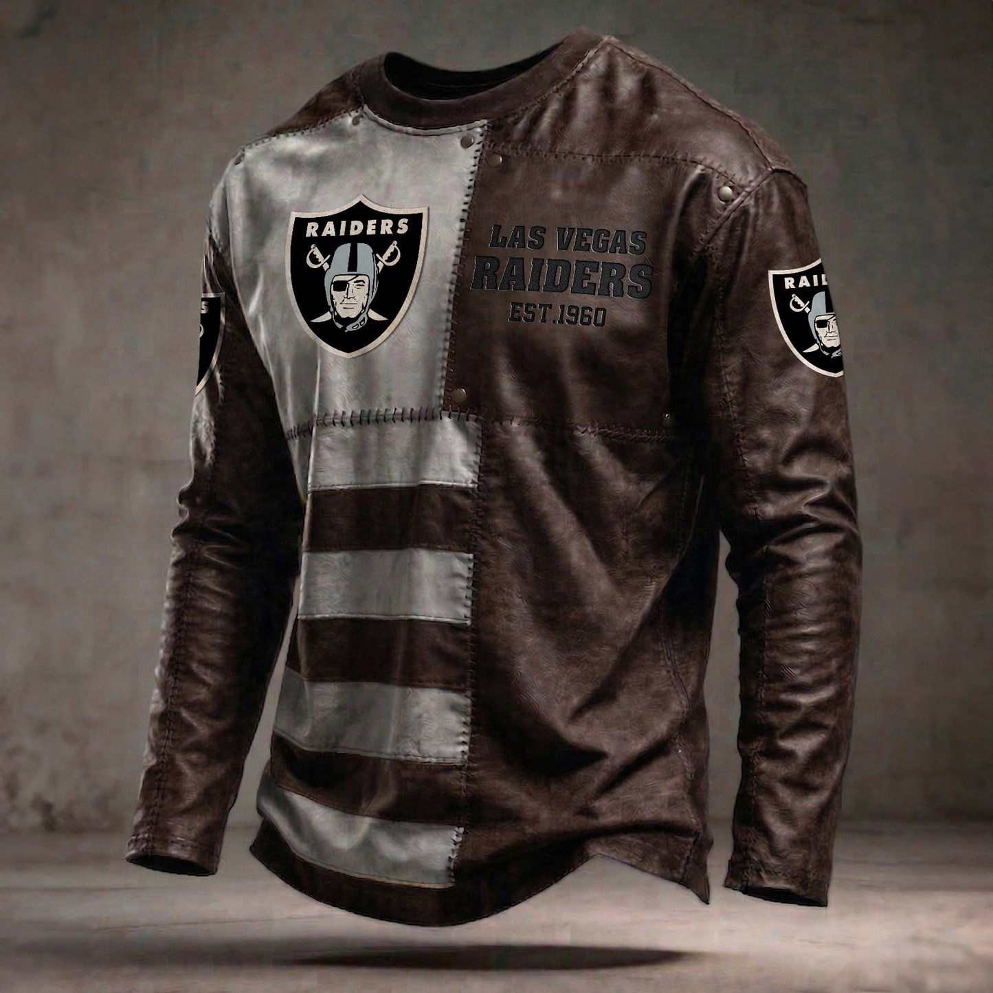 LV x NFL Long Sleeved Shirt 2304 DatND DVT Army