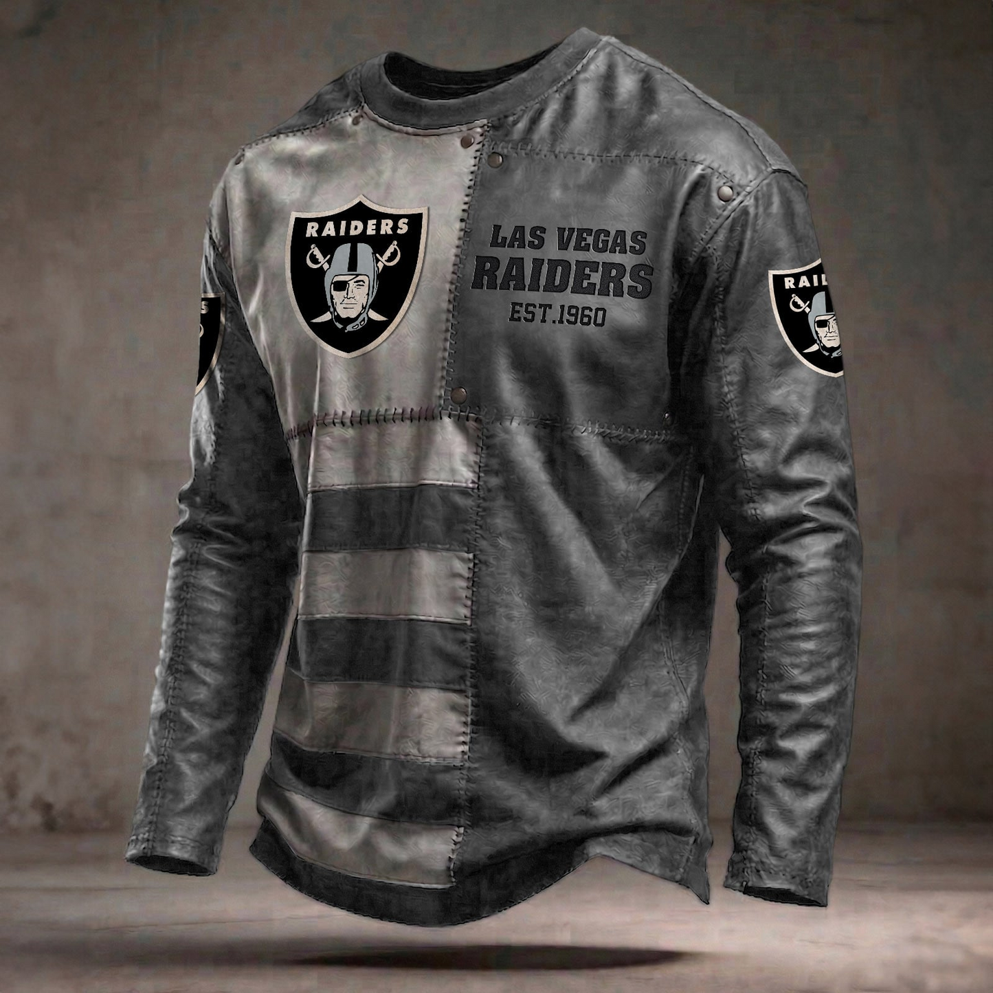 LV x NFL Long Sleeved Shirt 2304 DatND DVT Army