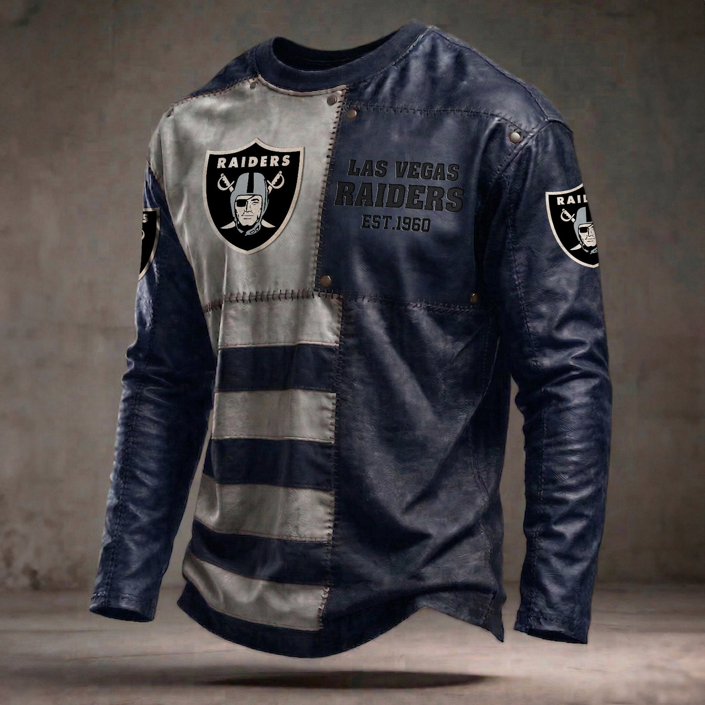LV x NFL Long Sleeved Shirt 2304 DatND DVT Army