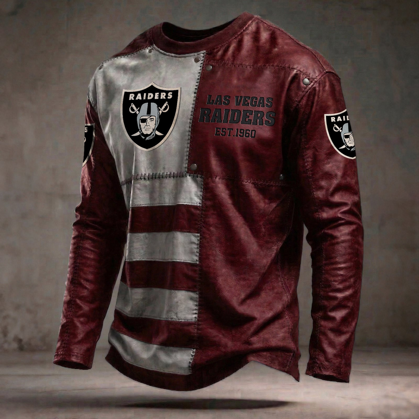 LV x NFL Long Sleeved Shirt 2304 DatND DVT Army