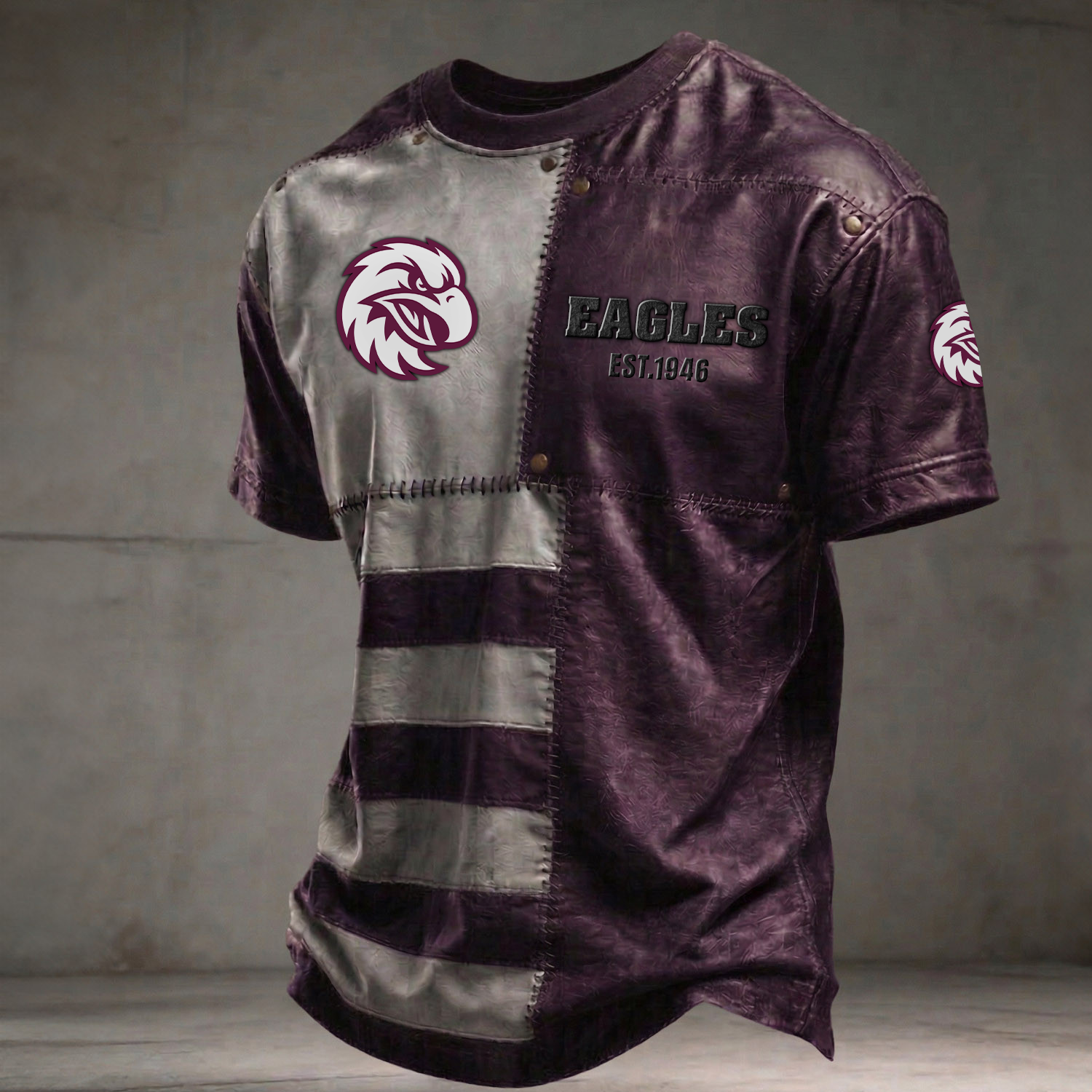 MAN x NRL Premium 3D Shirt DATND TANTD 060426 Purple