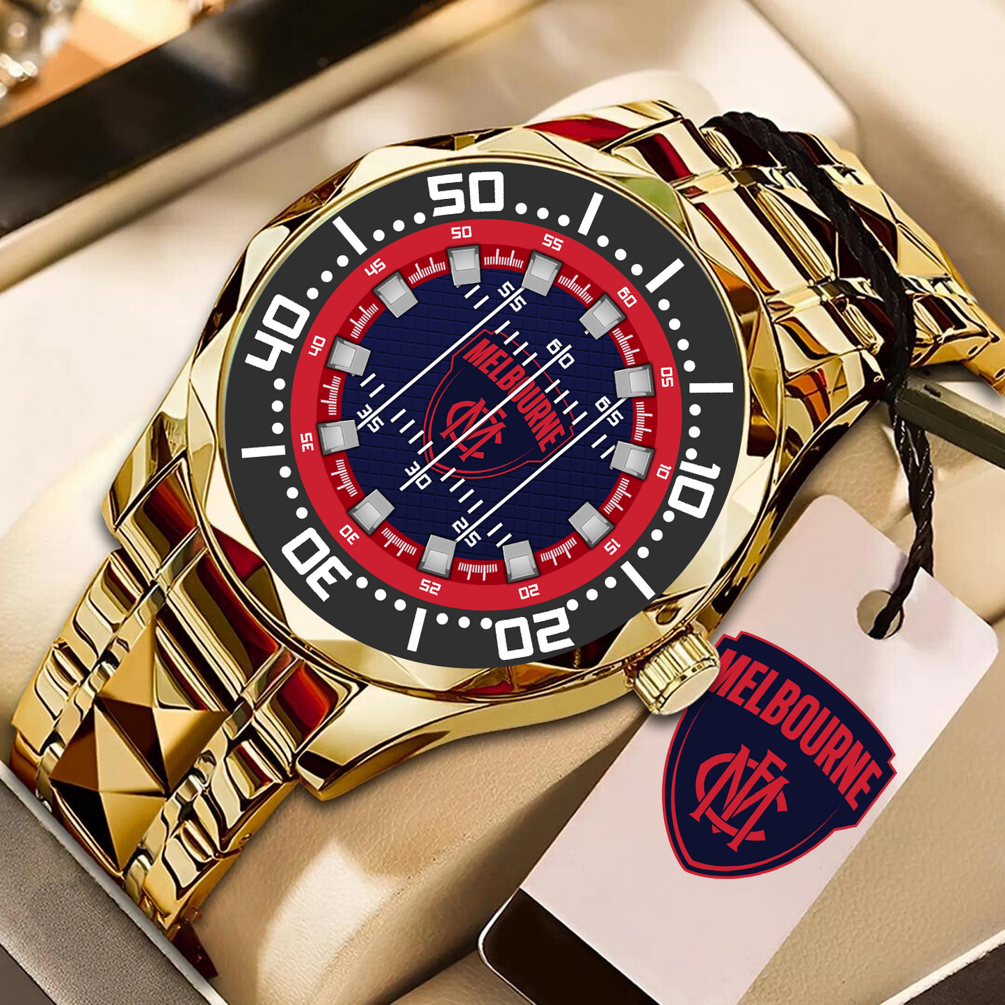 MEL x AFL Camaro Elegant Fashion Design Men Watch DATND TANTD 080426