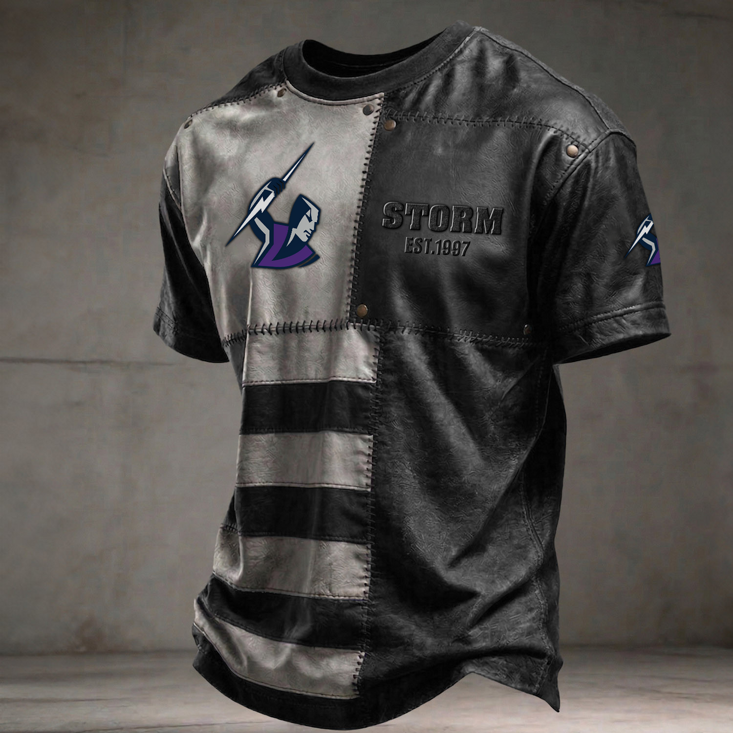 MEL x NRL Premium 3D Shirt DATND TANTD 060426 Black