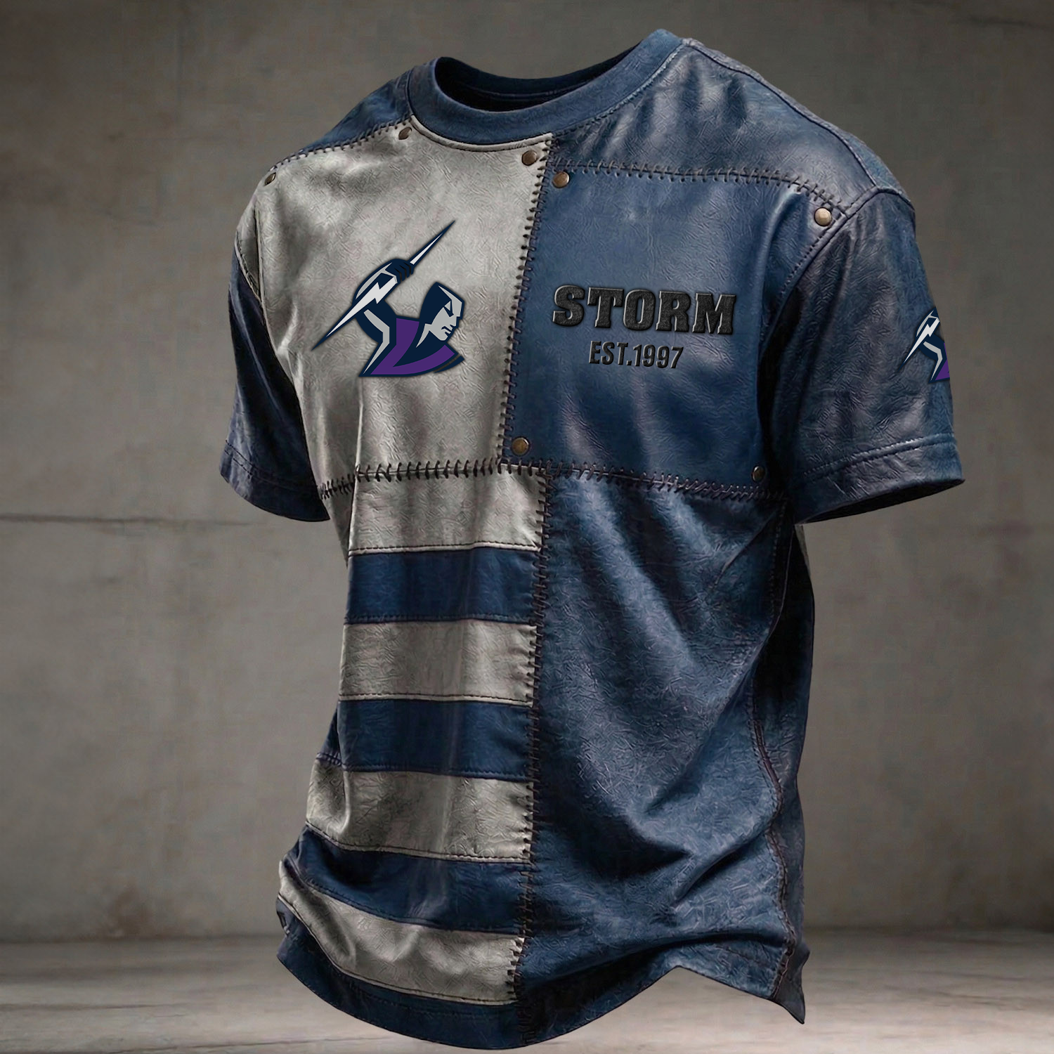 MEL x NRL Premium 3D Shirt DATND TANTD 060426 Blue