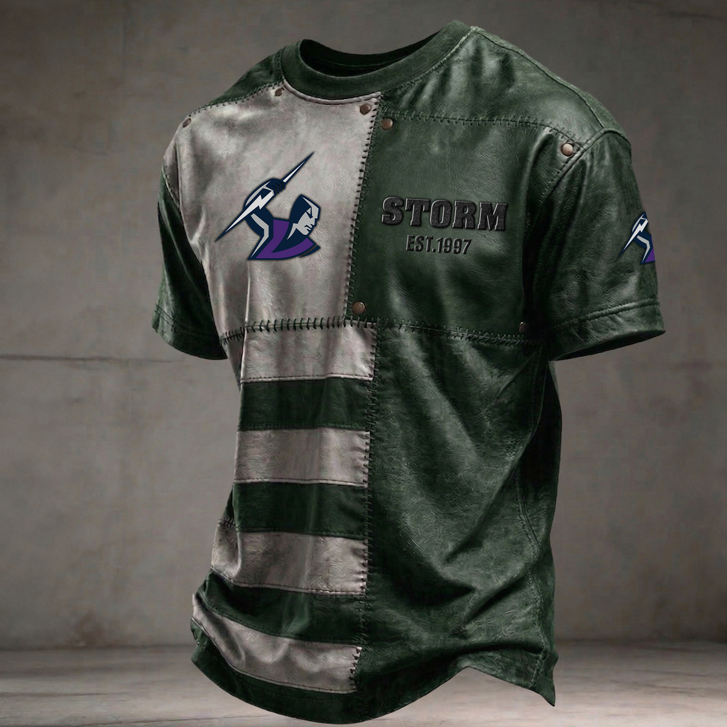 MEL x NRL Premium 3D Shirt DATND TANTD 060426 Green