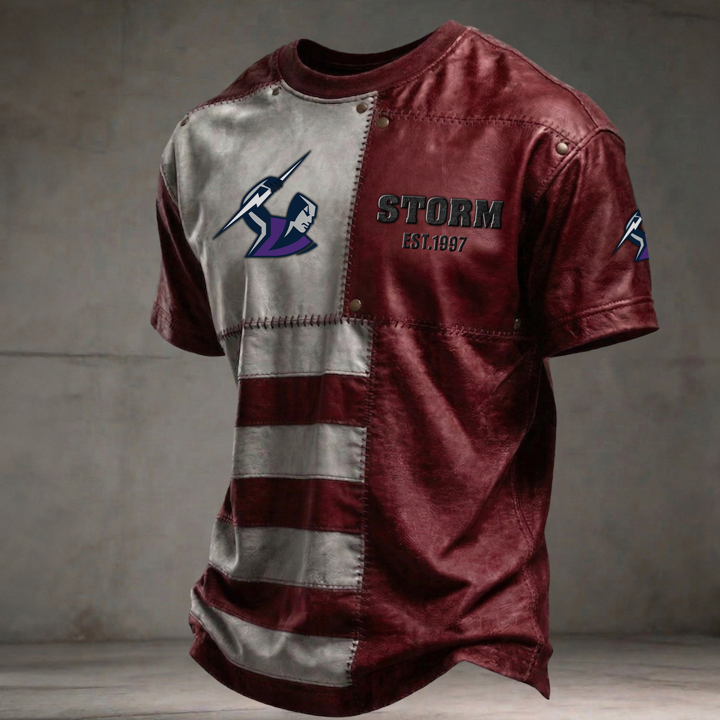 MEL x NRL Premium 3D Shirt DATND TANTD 060426 Red