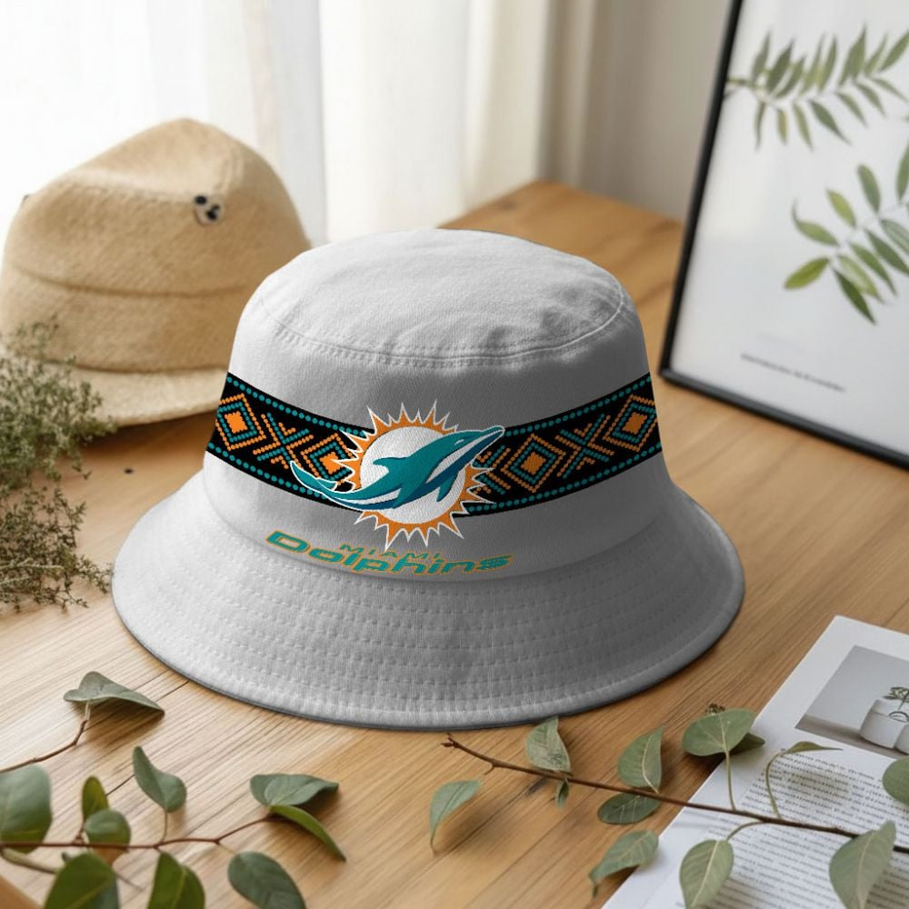 MIA x NFL Bucket Hat 1804 DatND DVT