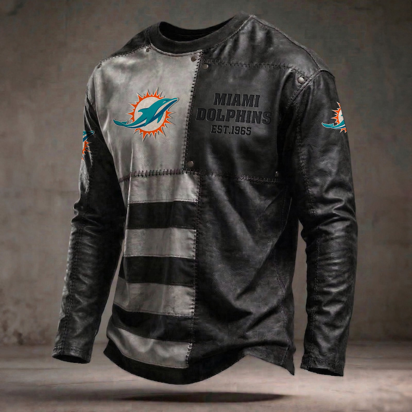 MIA x NFL Long Sleeved Shirt 2304 DatND DVT Army