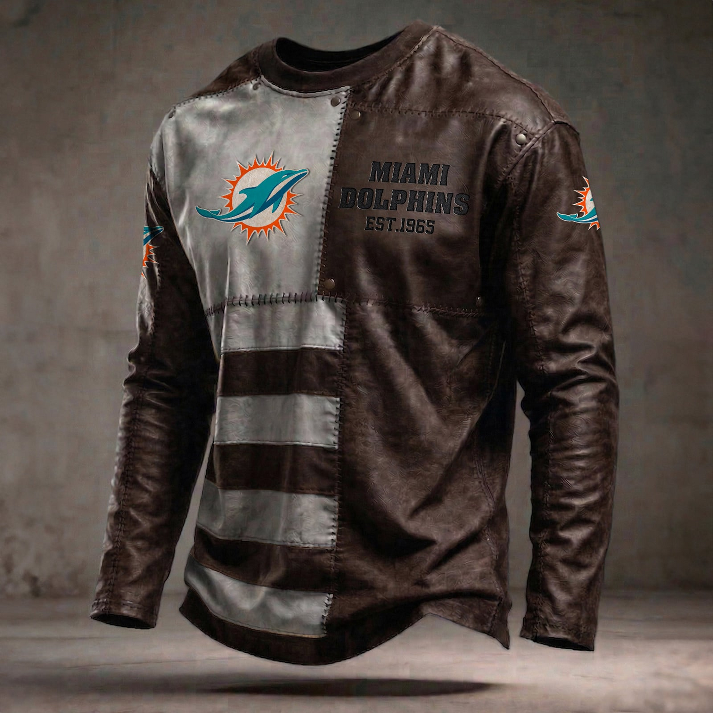 MIA x NFL Long Sleeved Shirt 2304 DatND DVT Army