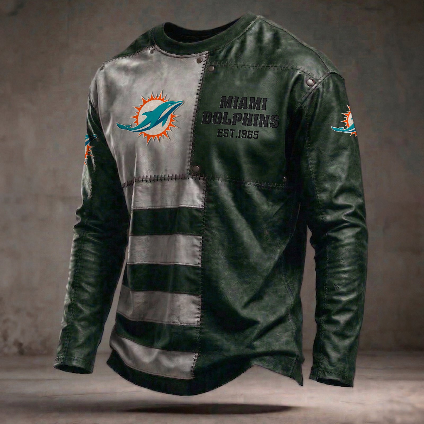MIA x NFL Long Sleeved Shirt 2304 DatND DVT Army