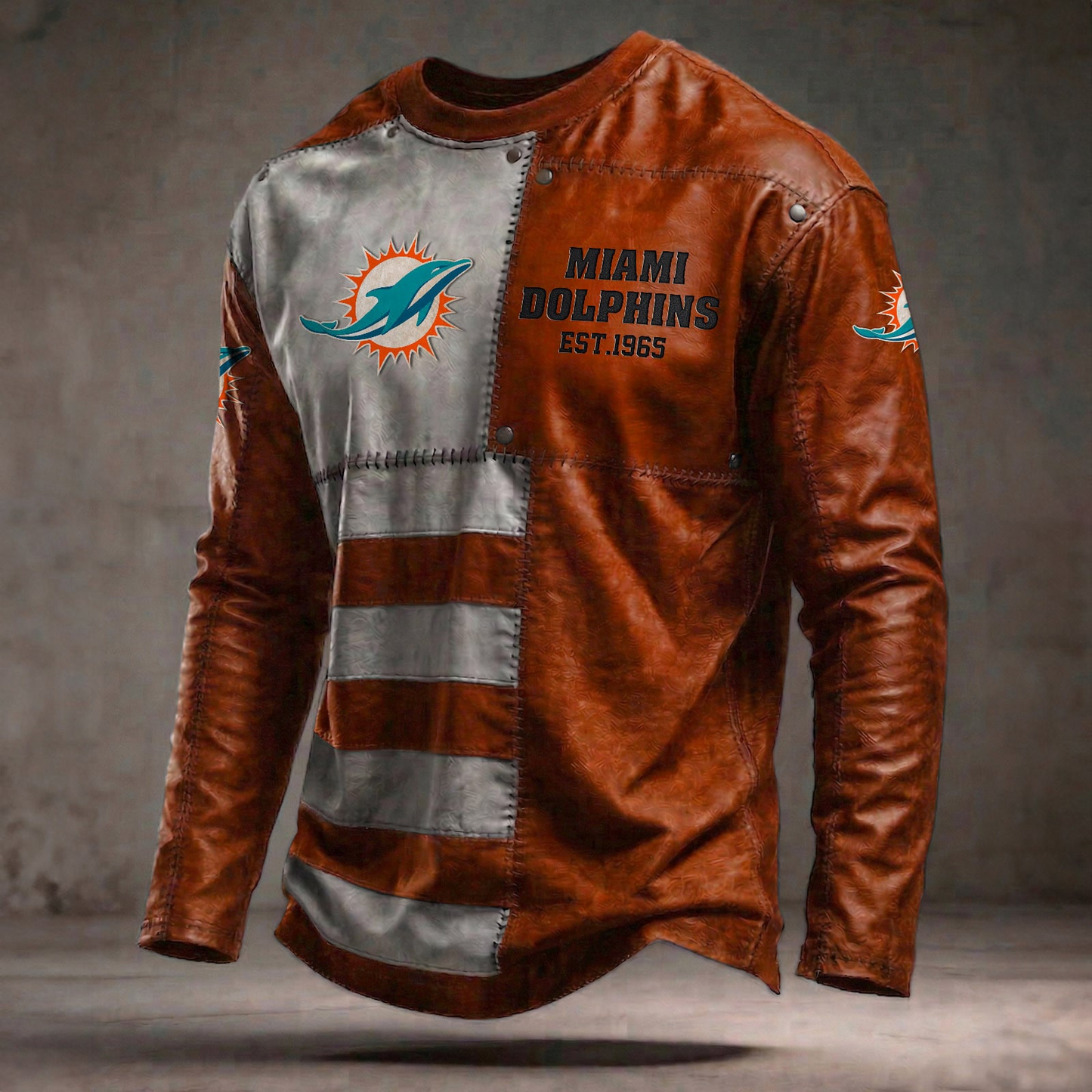 MIA x NFL Long Sleeved Shirt 2304 DatND DVT Army