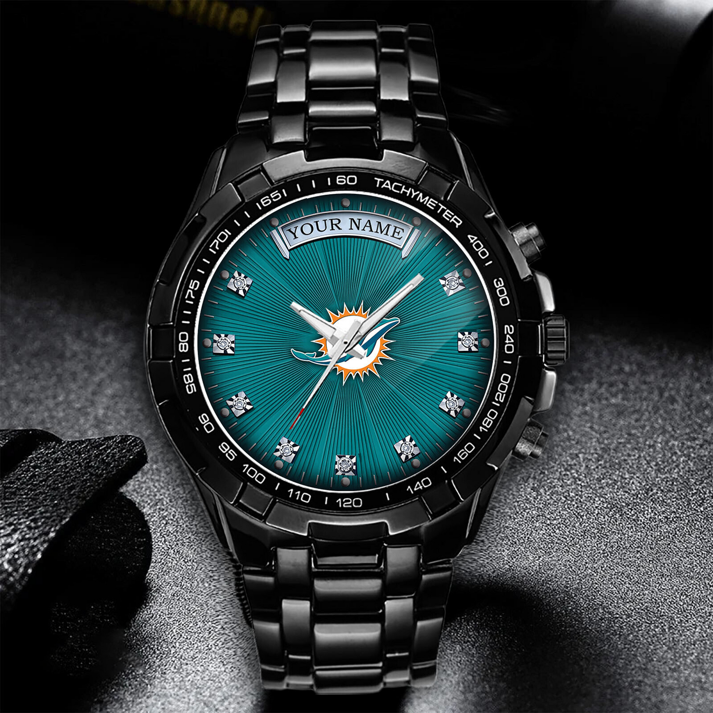 MIA x NFL Luxury Men Watch DATND TANTD 200426