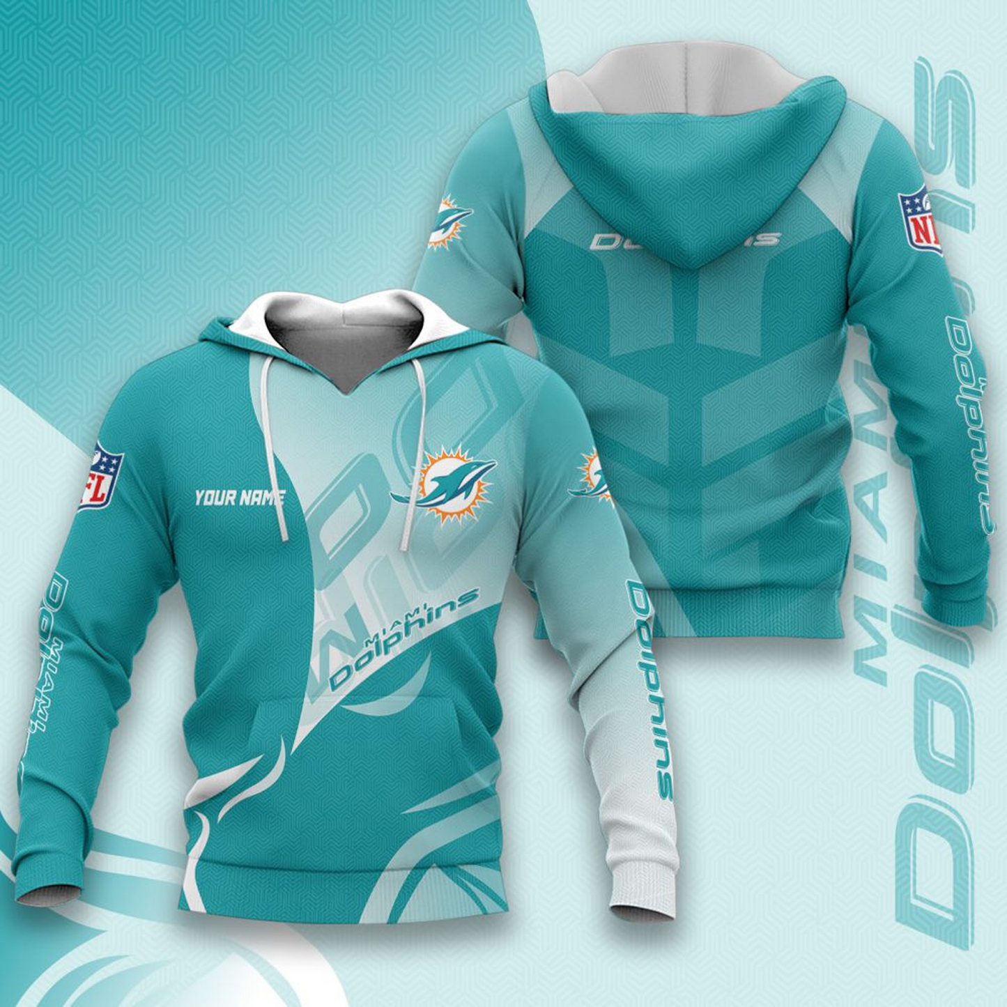 MIA x NFL Premium Aparael 3D Shirt DATND TANTD 040526