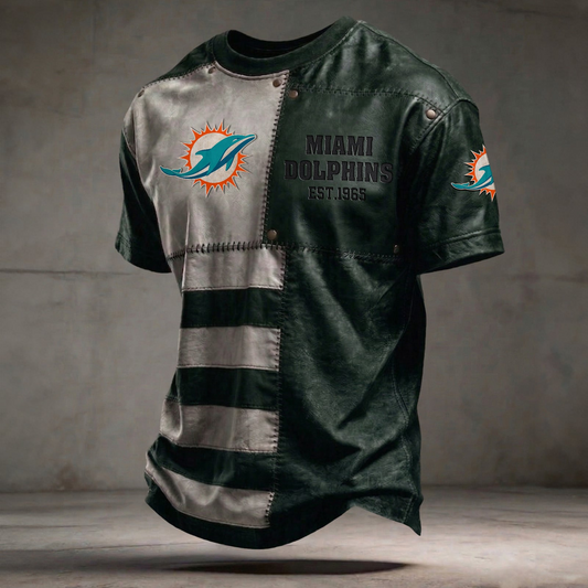 MIA x NFL T-Shirt 0404 DatND DVT Army
