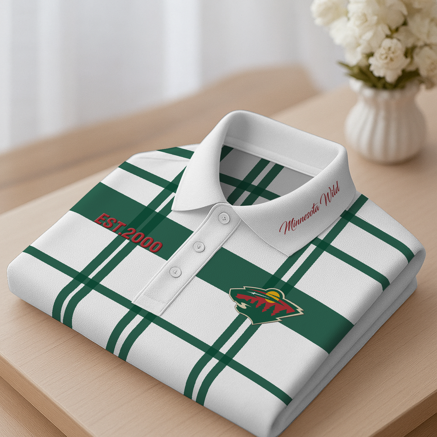 MIN Premium NHL Polo Shirt 2703 DatND DVT 3