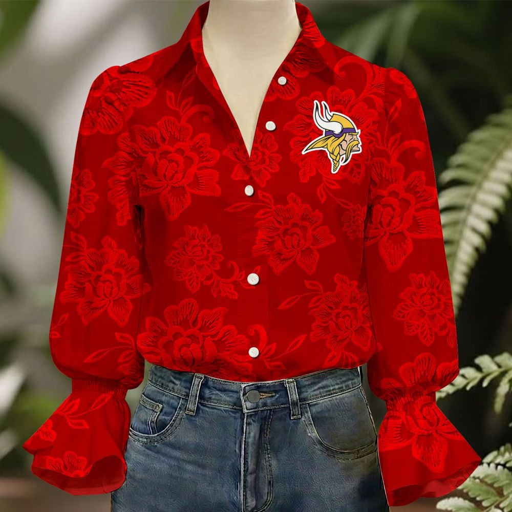 MIN x NFL 3D Collared Lace Long Sleeved Shirt 2004 DatND DVT