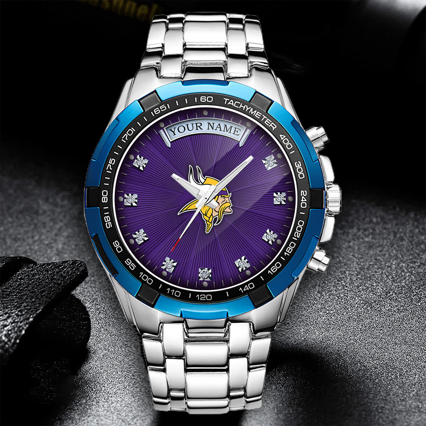 MIN x NFL Luxury Men Watch DATND TANTD 200426