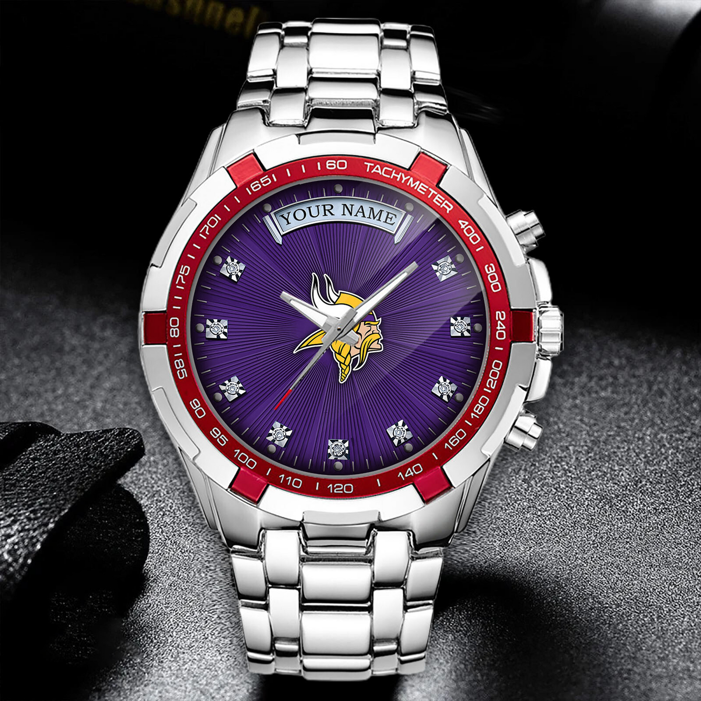 MIN x NFL Luxury Men Watch DATND TANTD 200426