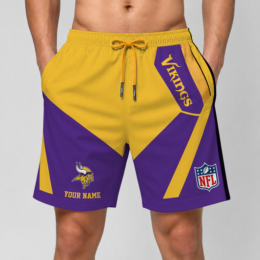 MIN x NFL Special Short Pants For Men Custom Name V2 DATND TANTD 290426